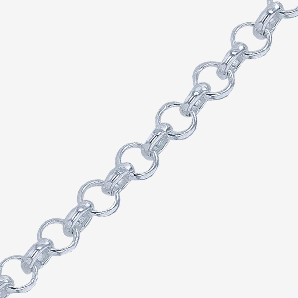Sterling Silver 18 inch Belcher Chain at Warren James