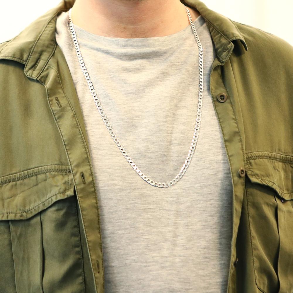 Warren james silver curb chain Clearance