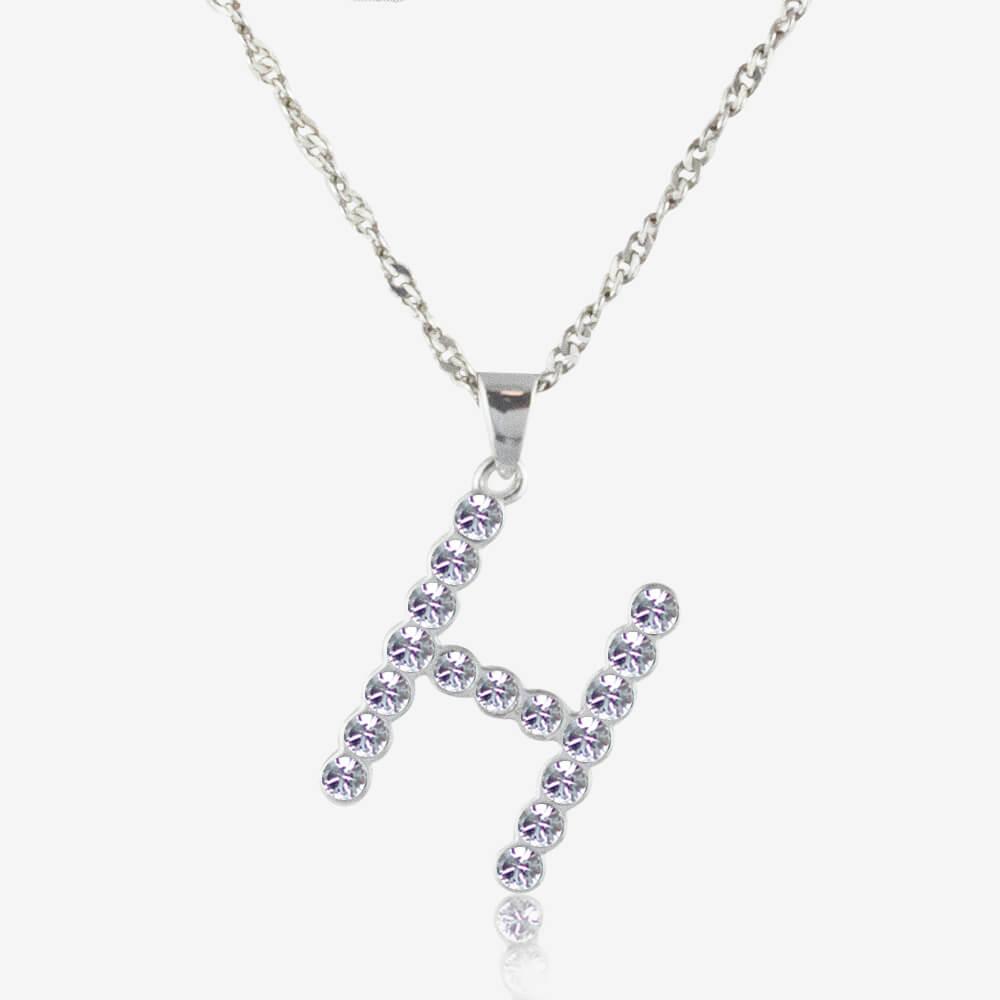 Initial necklace h samuel Clearance
