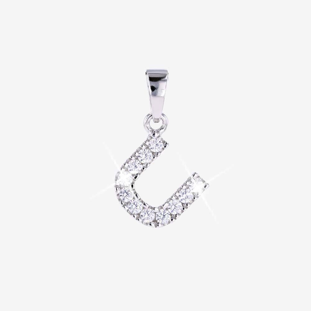 Diamond Asymmetrical Multiple Initials Necklace - Zoe Lev Jewelry