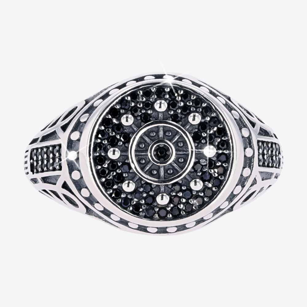 Silver Men's Ring Luxury Weight Warren James