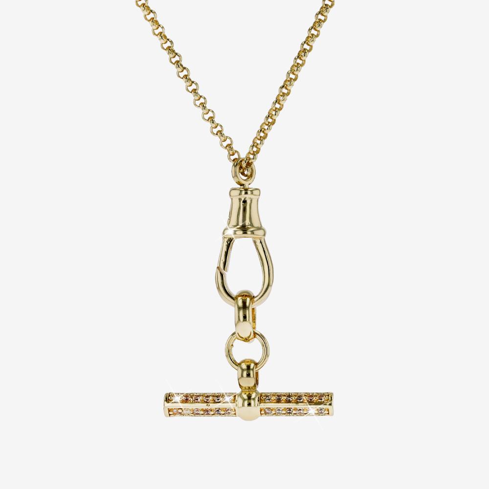 Ivana 'T' Bar Necklace 