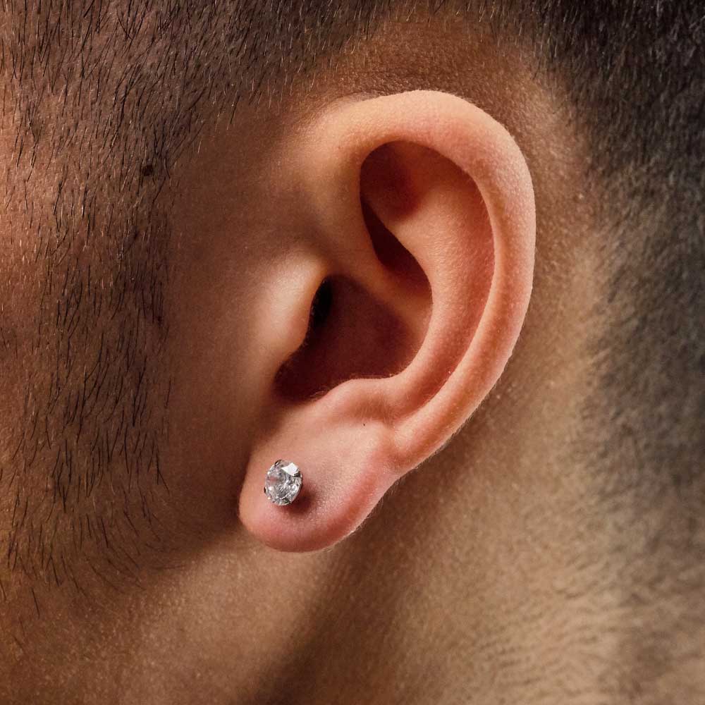 Buy Mens Earrings, 12mm / 16mm Silver Hoop Earrings Thin Hoop Earrings for  Men, Minimalist Hoop Earrings Mens Jewellery by Twistedpendant Online in  India - Etsy