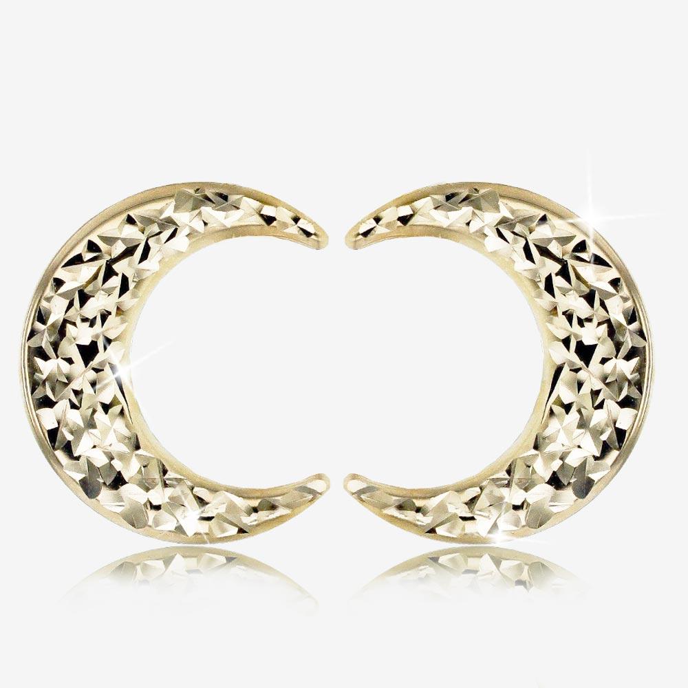 Gold stud earrings warren james Clearance