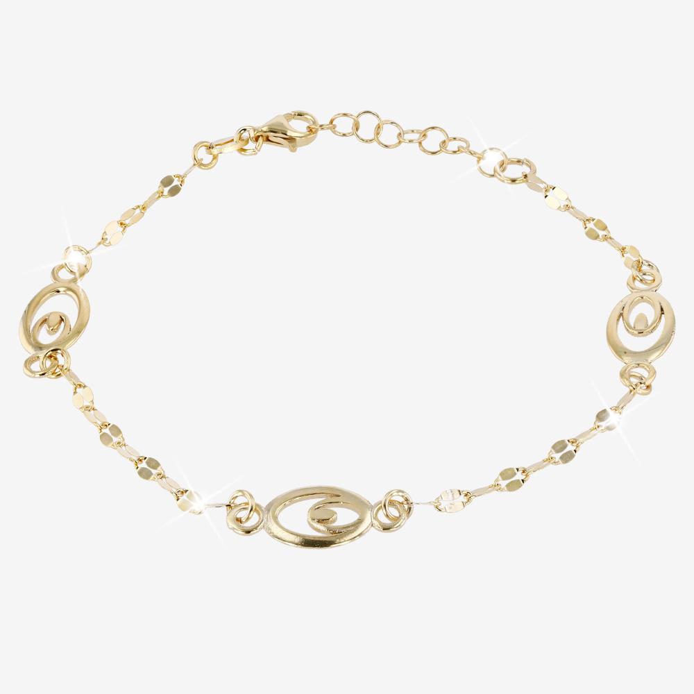 Warren james mens gold bracelets Clearance