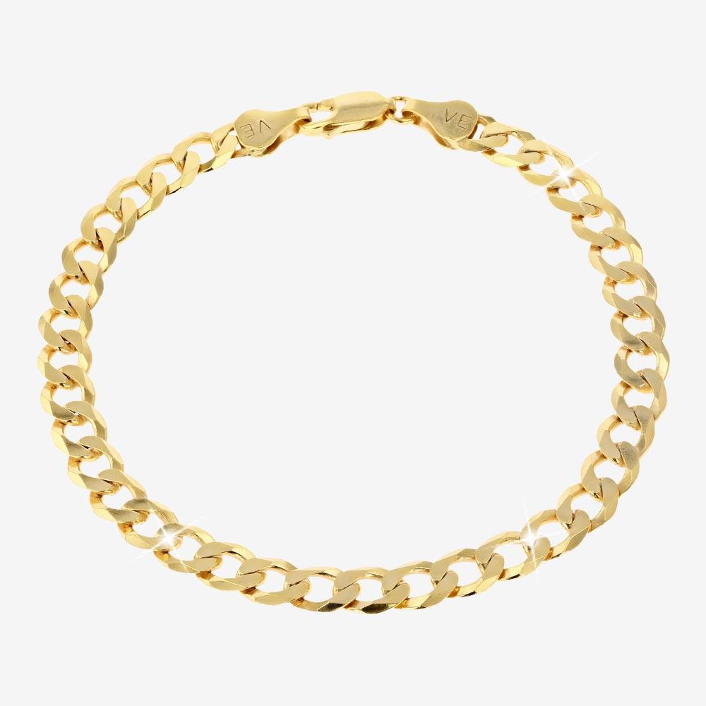 Mens 18ct gold bracelets Clearance