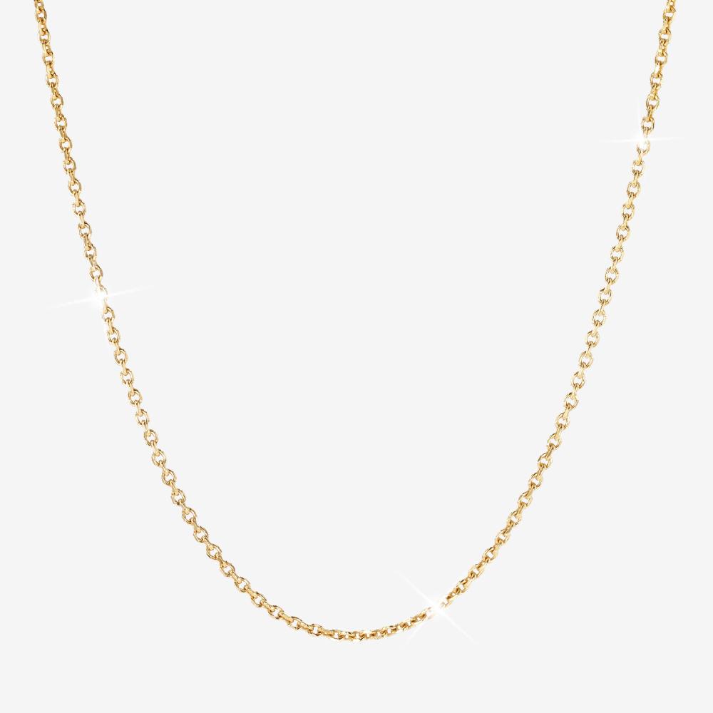 18ct Gold Vermeil on Silver Rolo Chain
