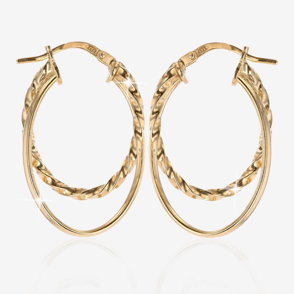 Warren james small hoop earrings Clearance