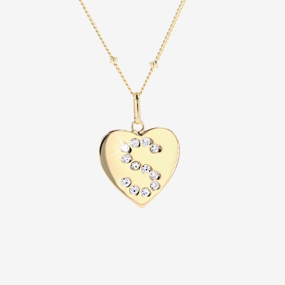 Heart Necklace Ladies Gold Chains Warren James Buy Rose Gold