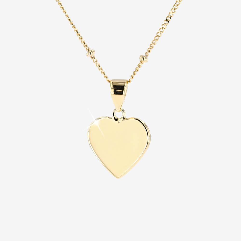 18ct Gold Diamond Charm Necklace – malcolm betts