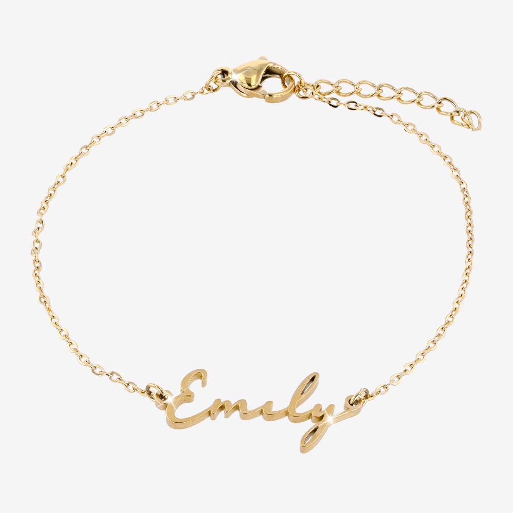 Custom Name Cord Bracelet – The Sis Kiss
