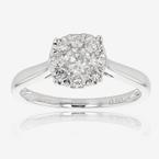 Pure Brilliance Certificated Diamond Ring .50cts at Warren James
