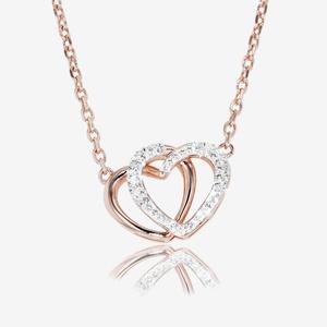 Swarovski rose gold heart bracelet Clearance