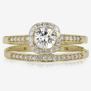 Wedding Rings Gold Diamond Silver Wedding Bands For Women Men