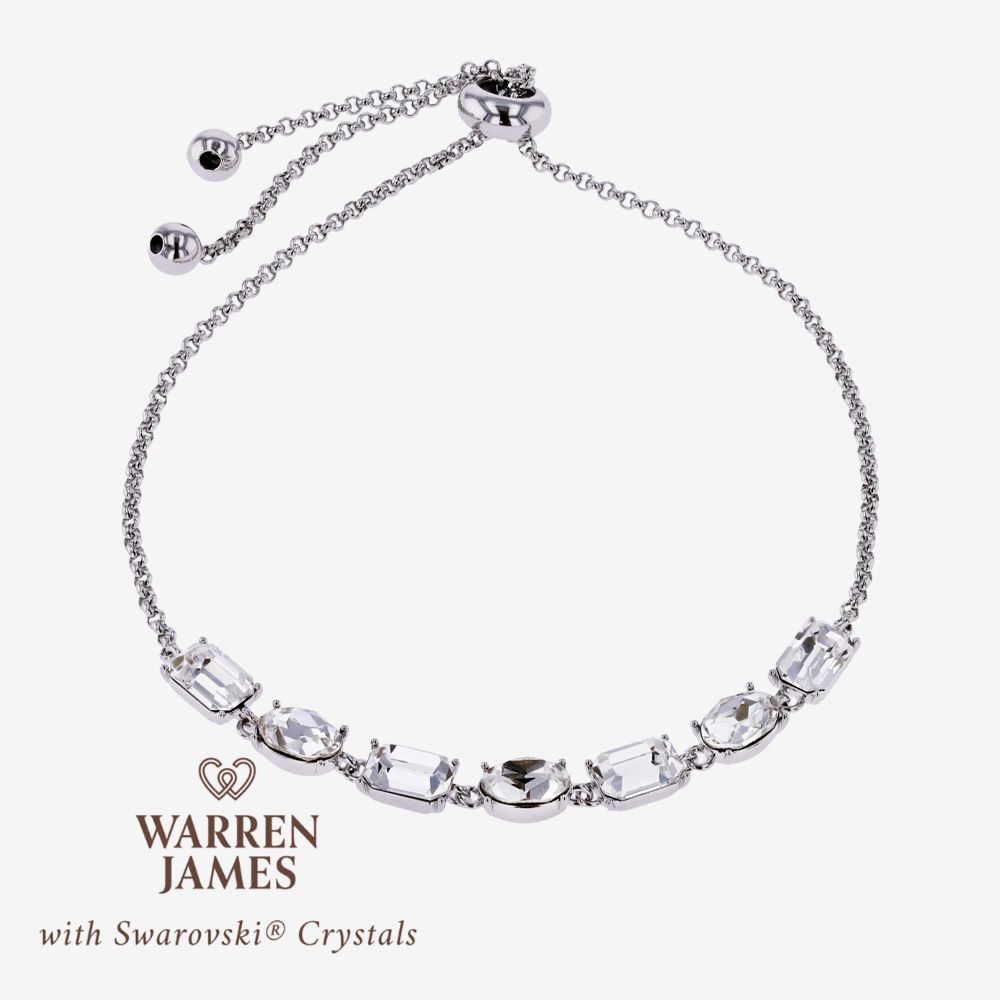 With Swarovski&reg; Crystals Flavia Bracelet