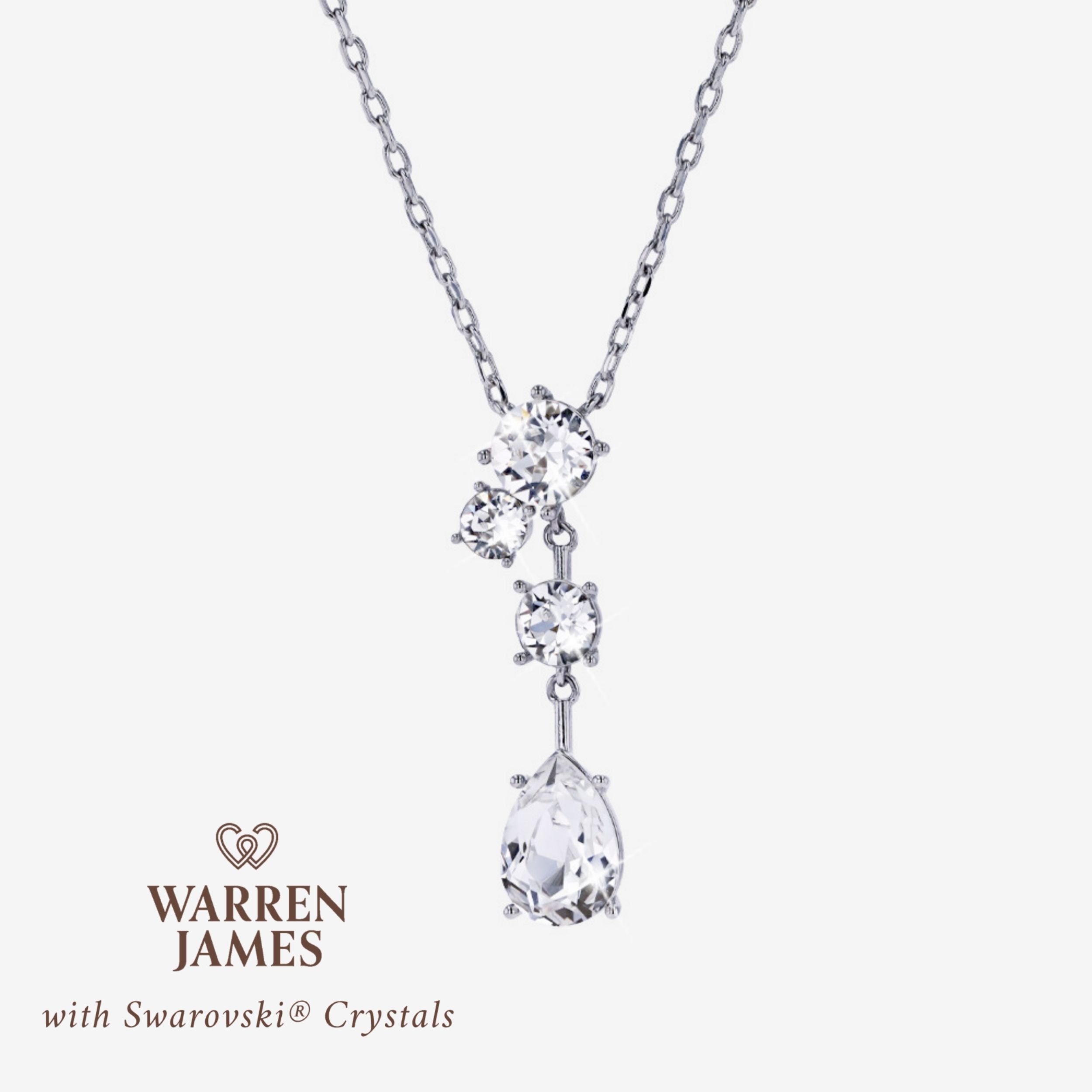 With Swarovski&reg; Crystals Natalia Necklace