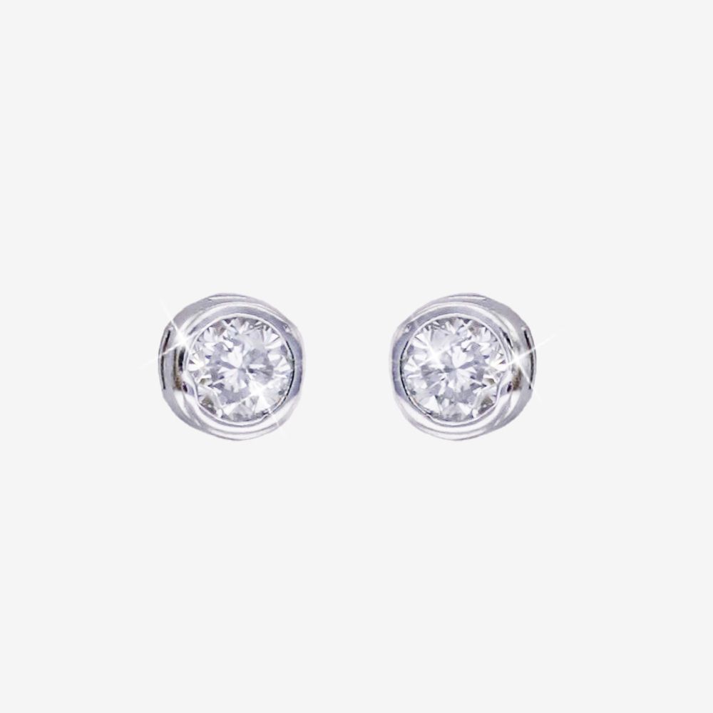 Diamond Lab-Grown Stud Earrings .10ct