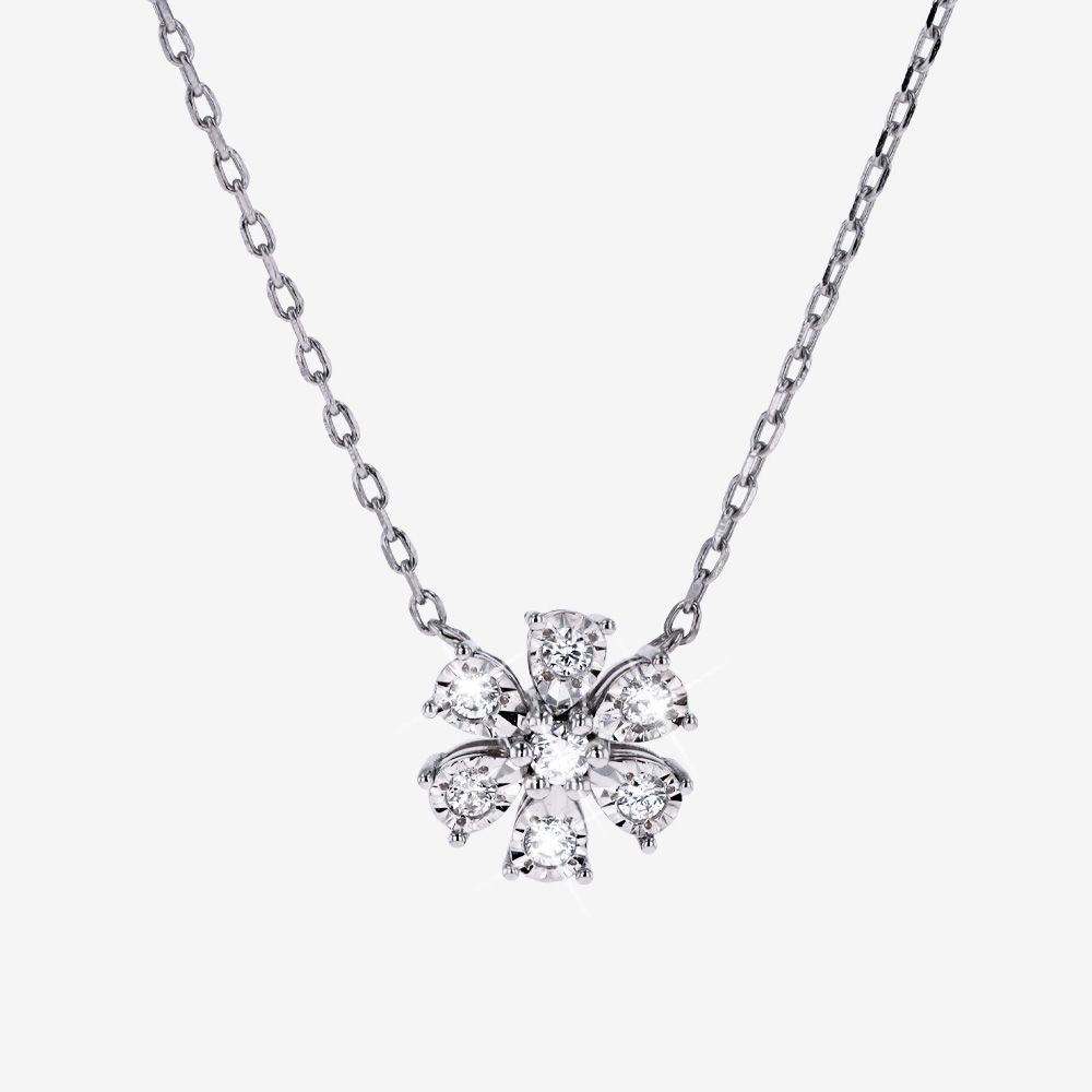 Diamond Lab-Grown Amelia Necklace .15ct
