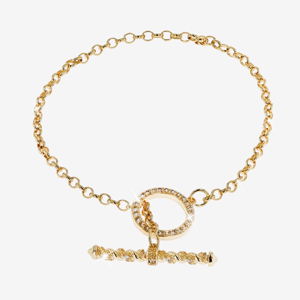 Stephania T Bar Bracelet