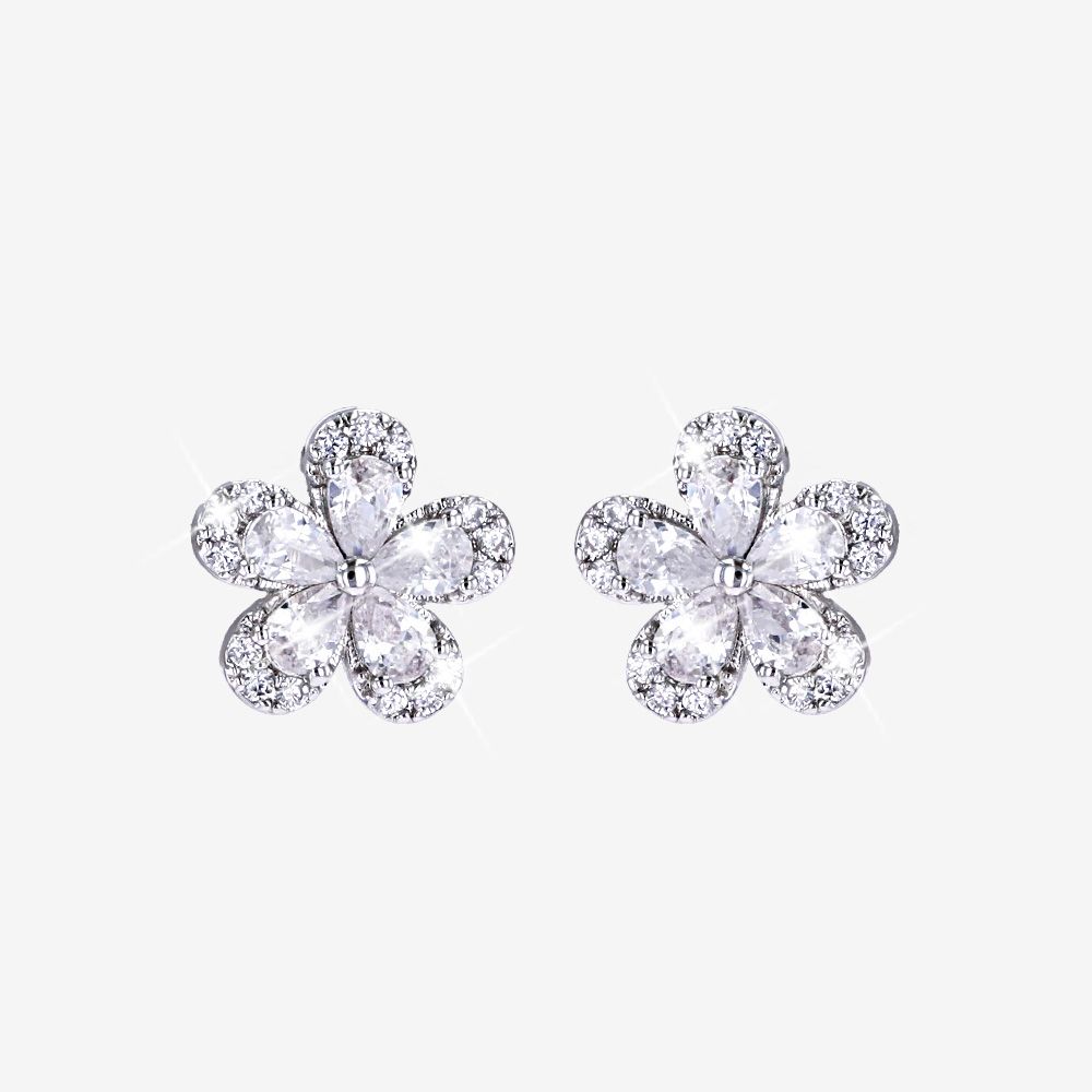 Natalia Petal Stud Earrings