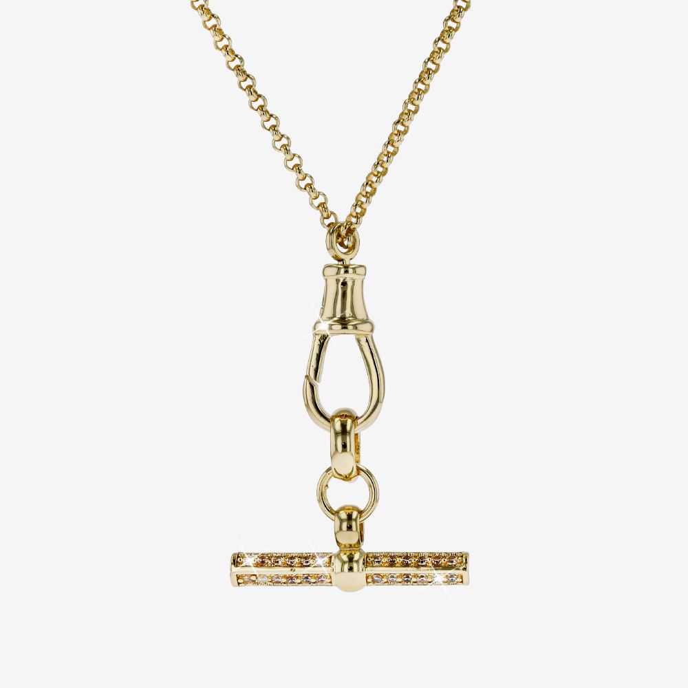 Ivana T Bar Necklace 