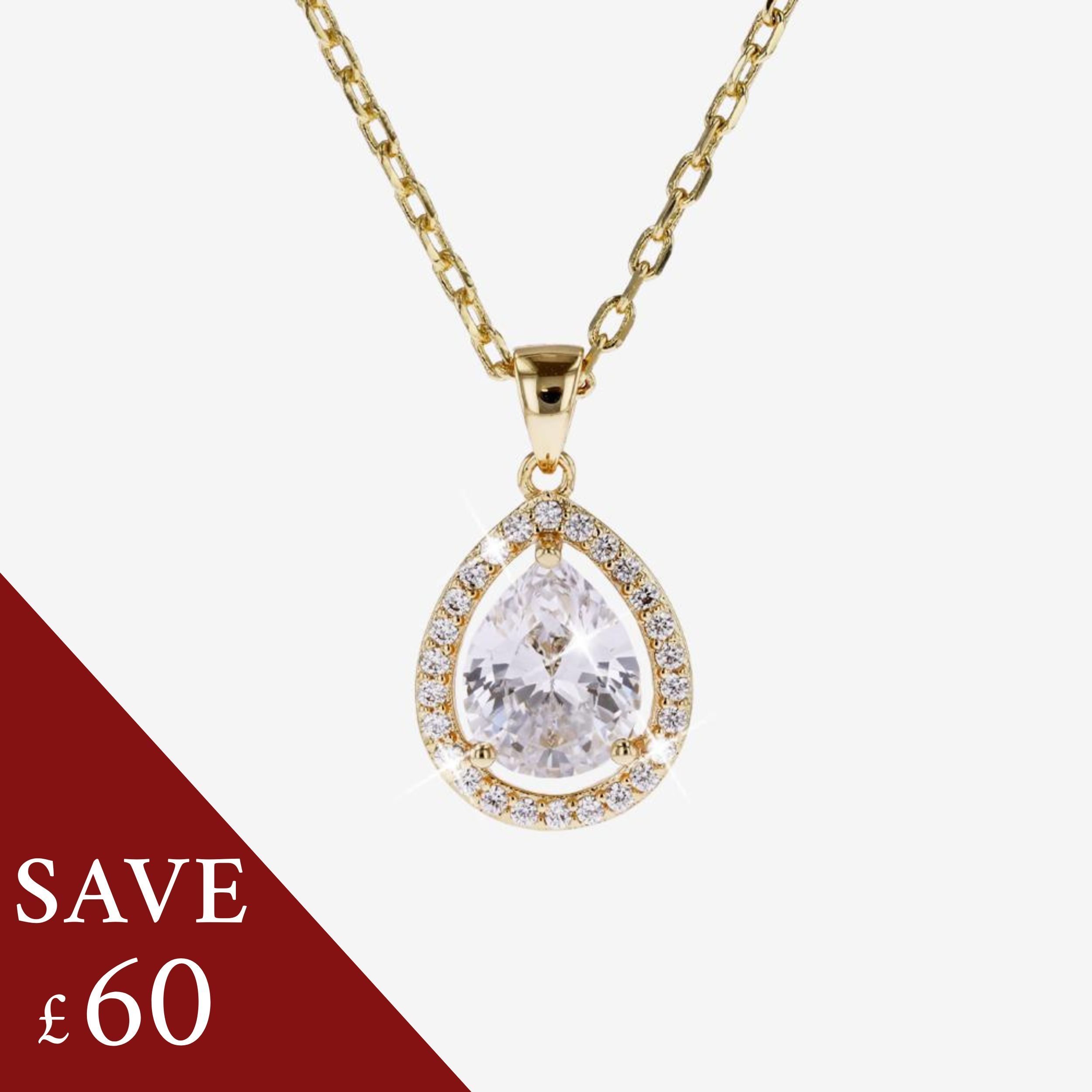 Juliet Pear Necklace