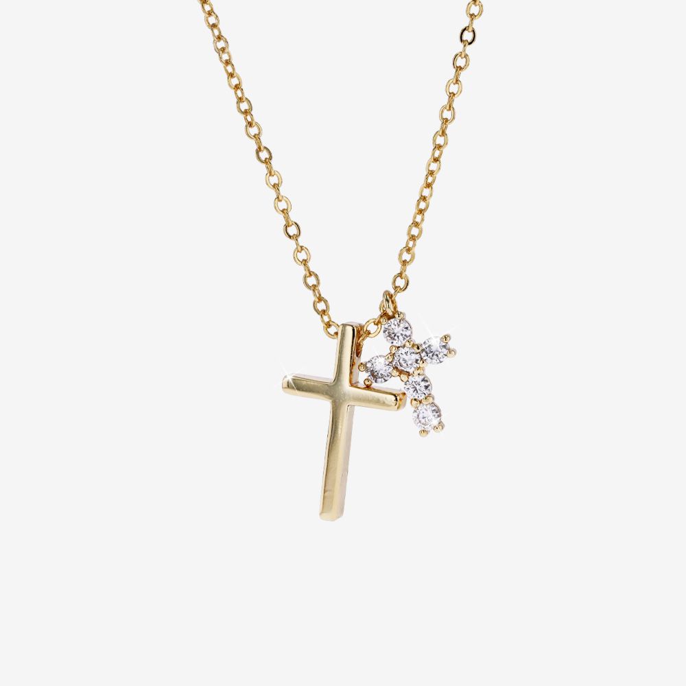 2 Cross Necklace