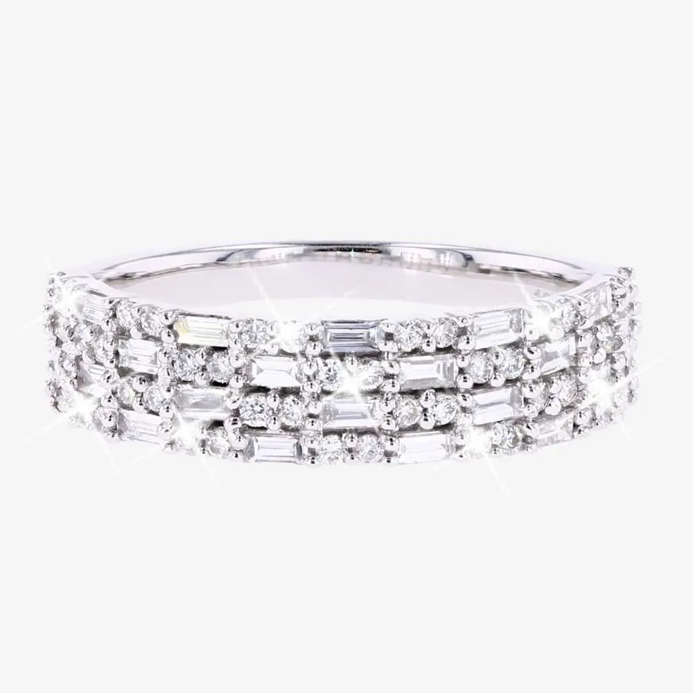 Eternity Ring Warren James Trilogy Ring Jewellery White Gold