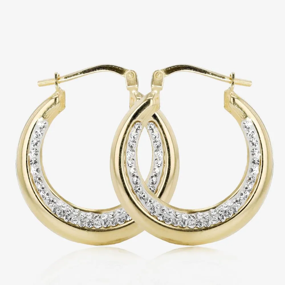 Christmas Gift Warren James Swarovski Crystal Elements Sterling Silver  Earrings | eBay