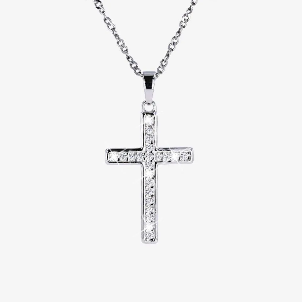 Discover our stunning collection of Cross and Crucifix Necklaces in a  variety of Designs and Precious Metals: https://bit.ly/2UyUAzc | By Warren  James Jewellers | Facebook