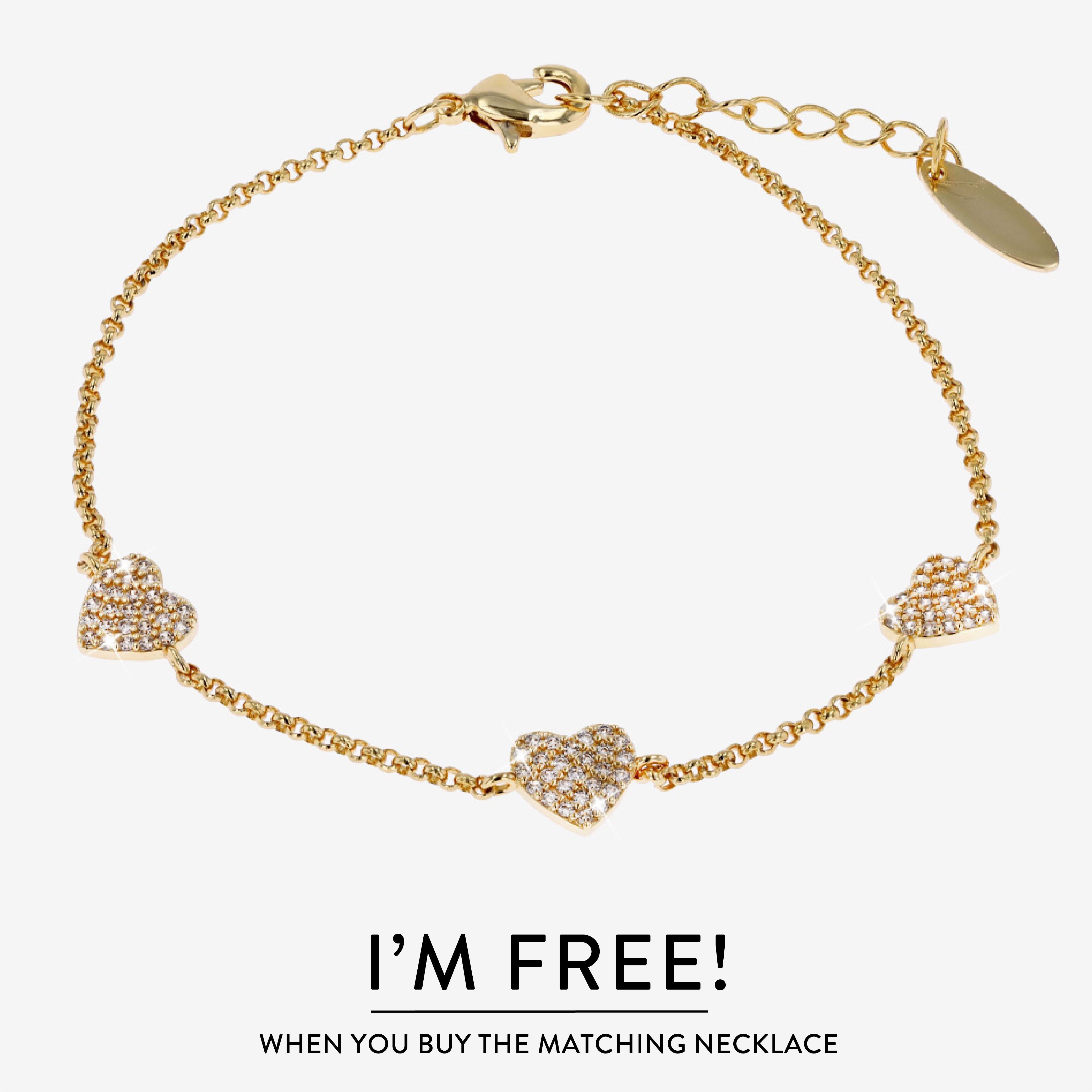 Artizano DiamonFlash&reg; Heart Bracelet