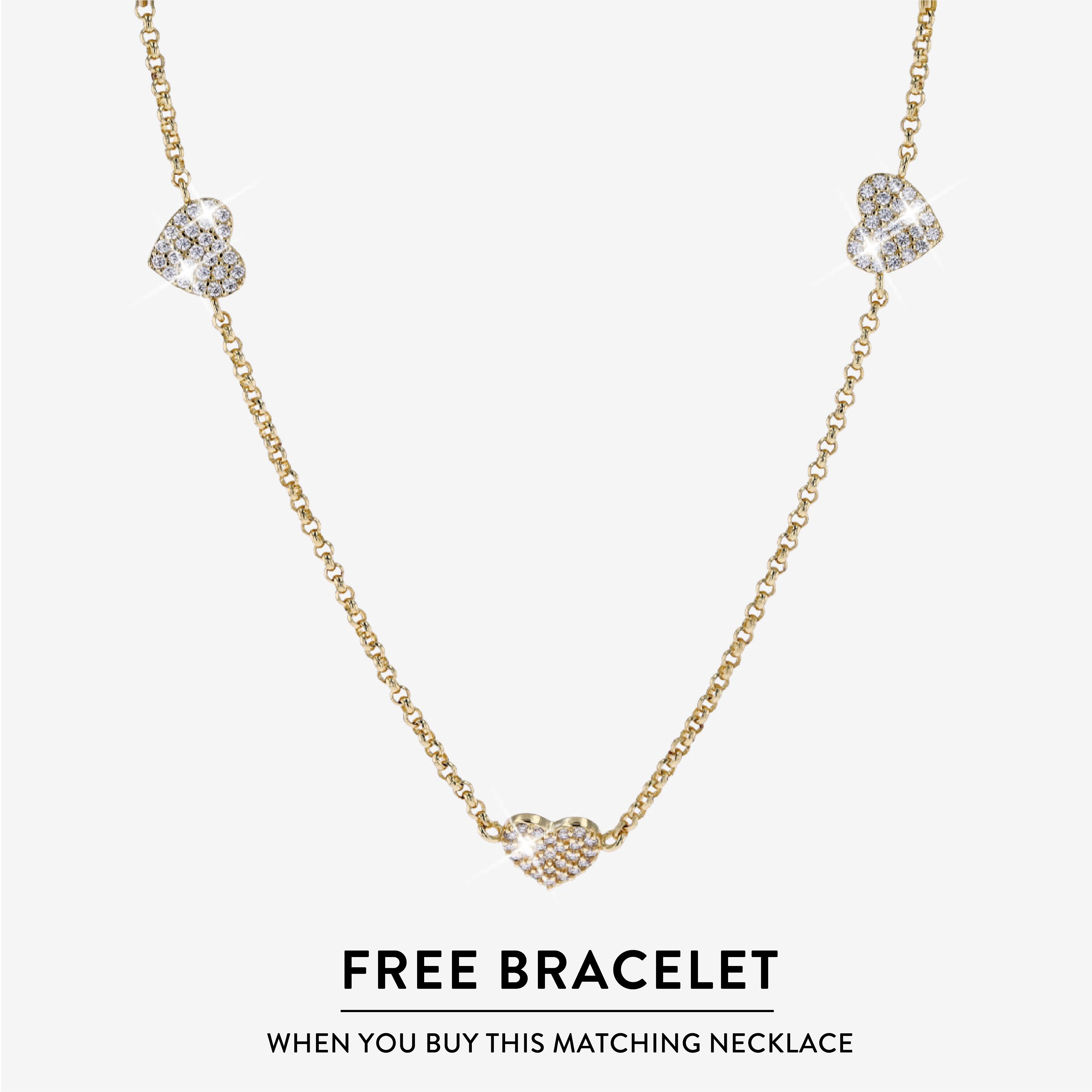 Artizano Gold Tone Delicate DiamonFlash&reg;  Necklace