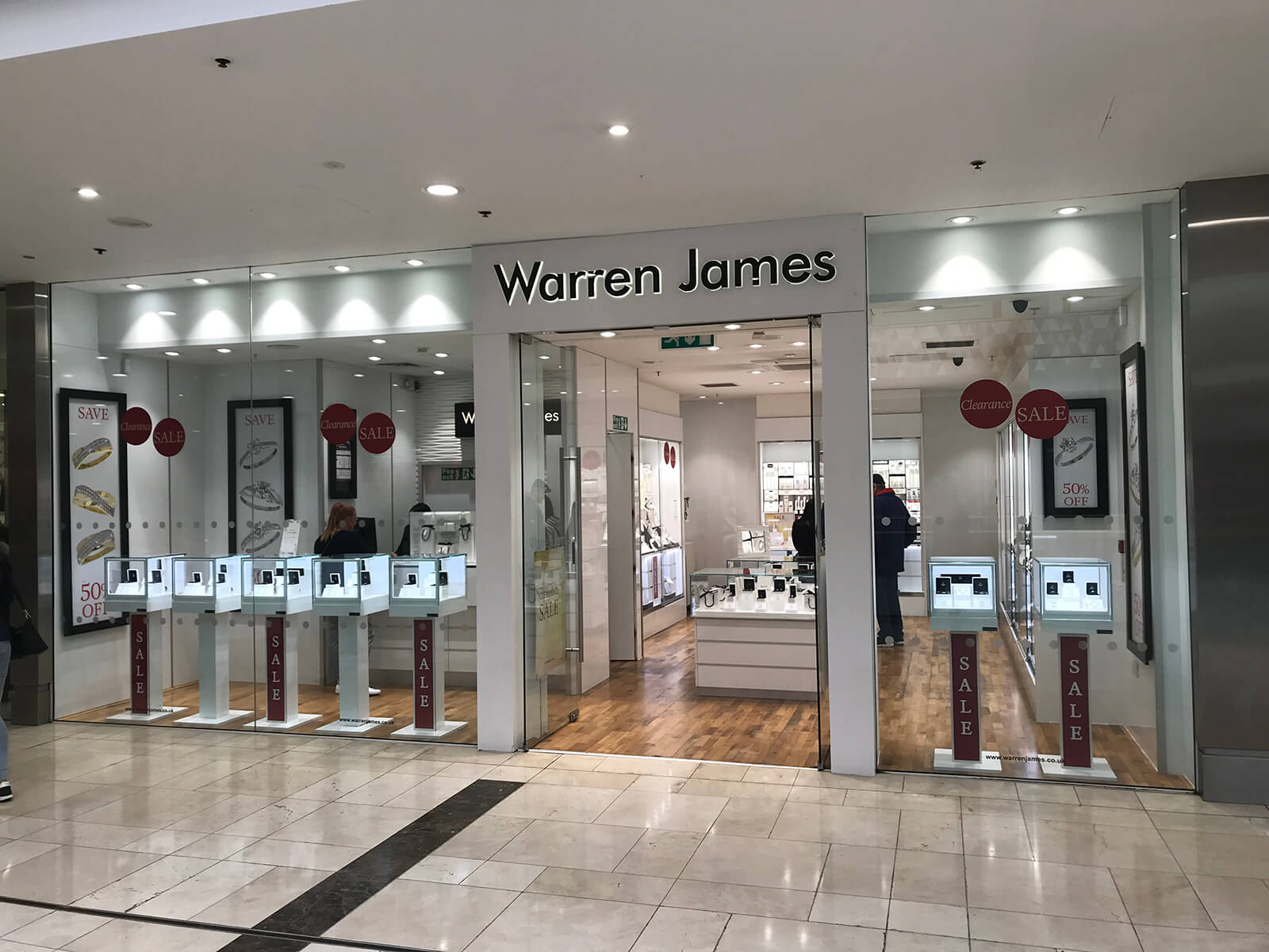 Derby Warren James Jewellers