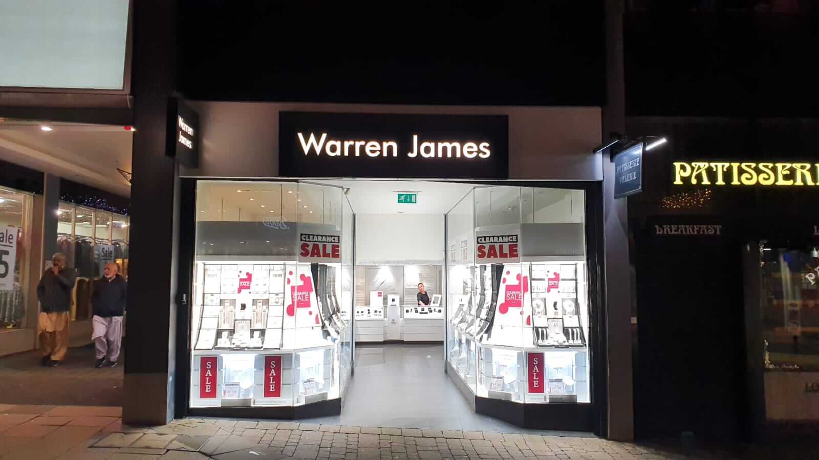 Huddersfield Warren James Jewellers