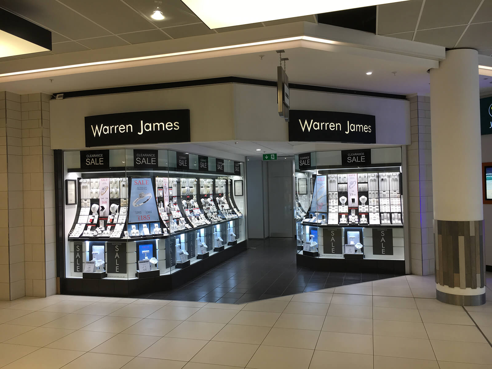 Ipswich Warren James Jewellers