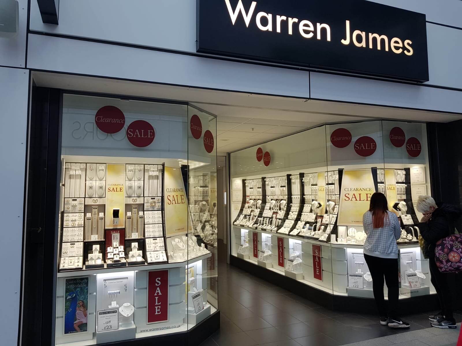 Rugby Warren James Jewellers