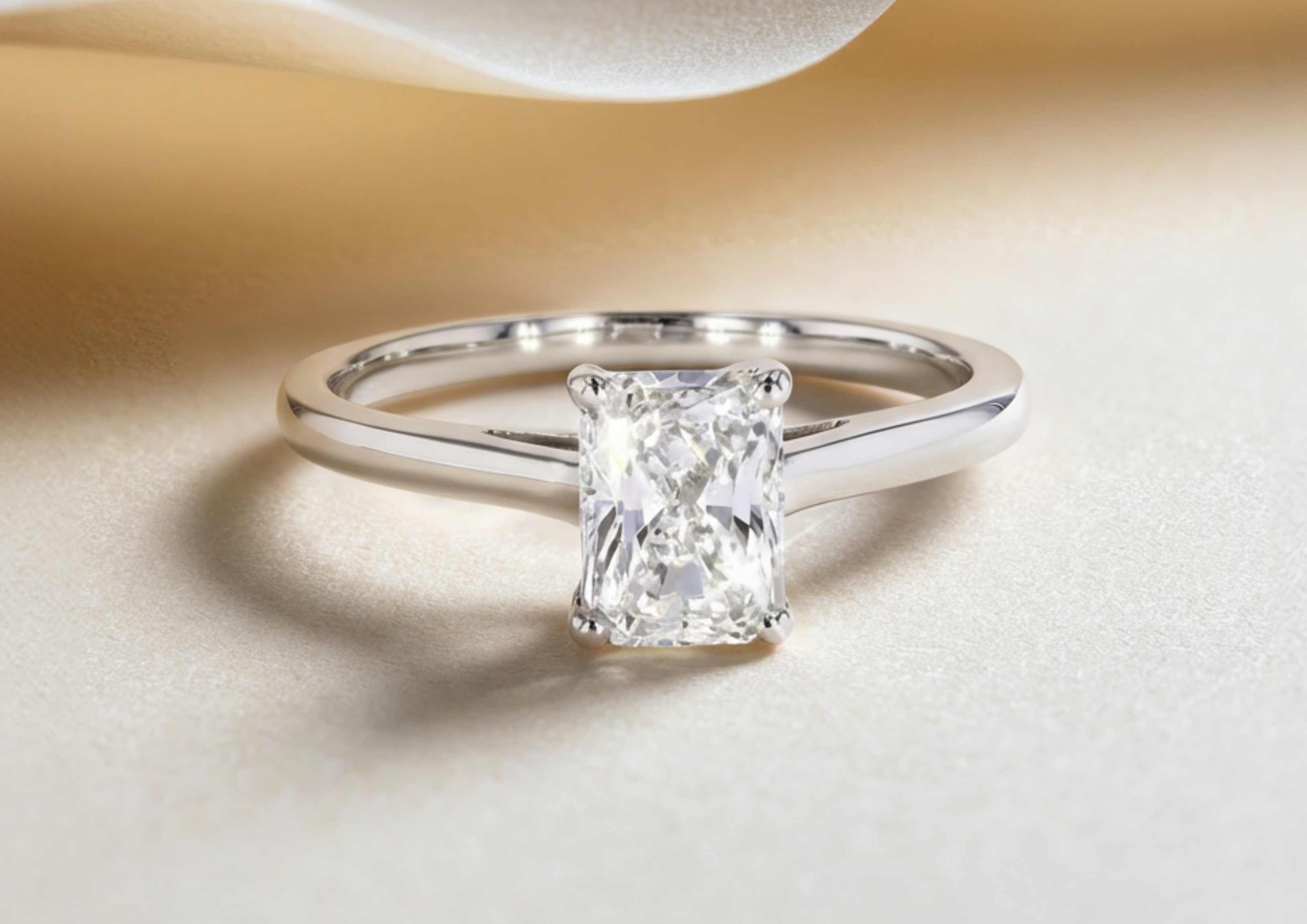 White Gold Lab-Grown Diamonds