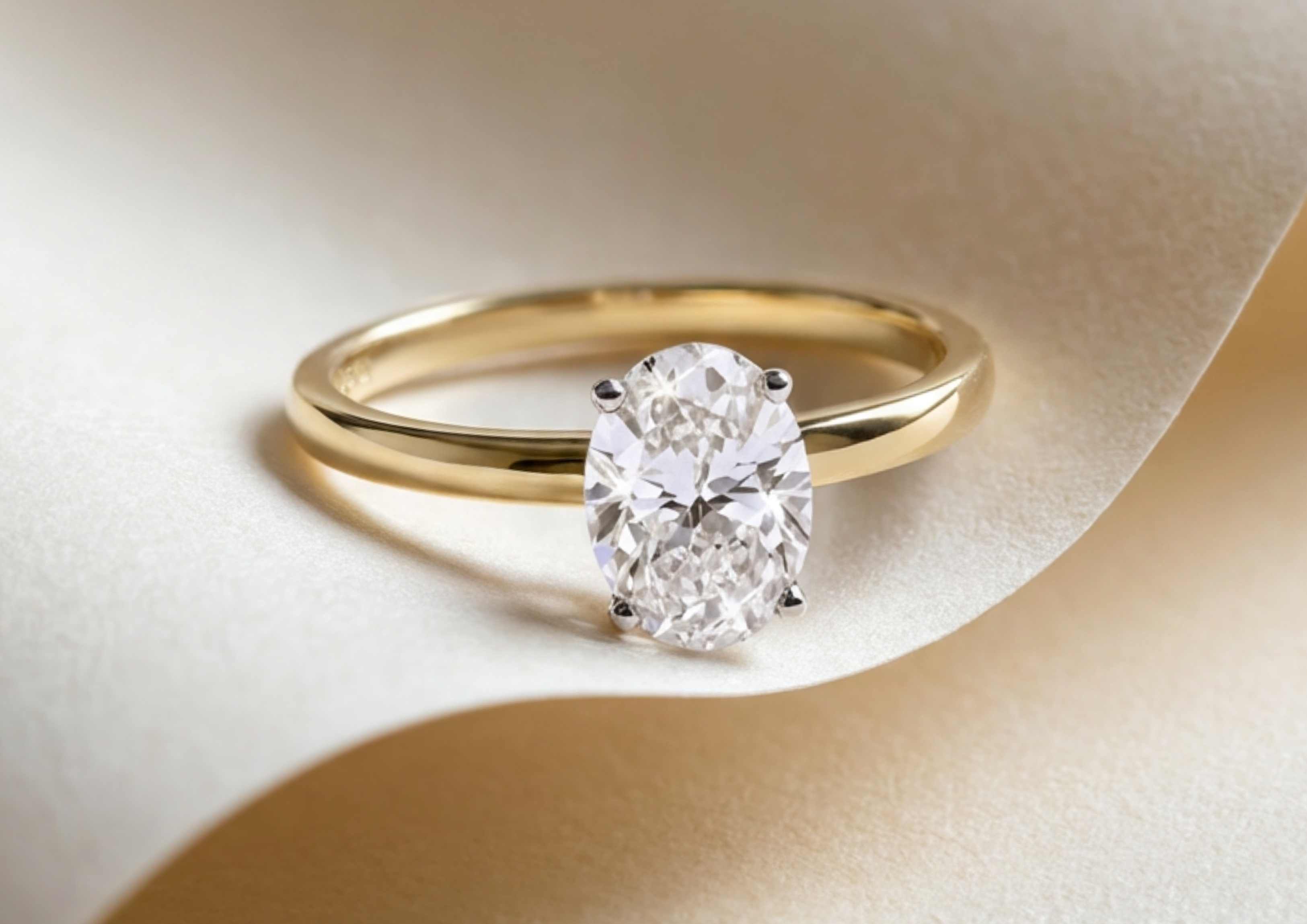 Yellow Gold Lab-Grown Diamonds